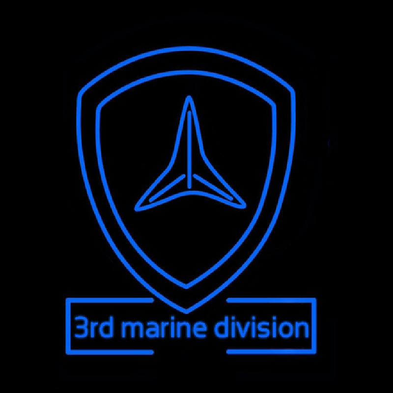 3rd Marine Division Neontábla