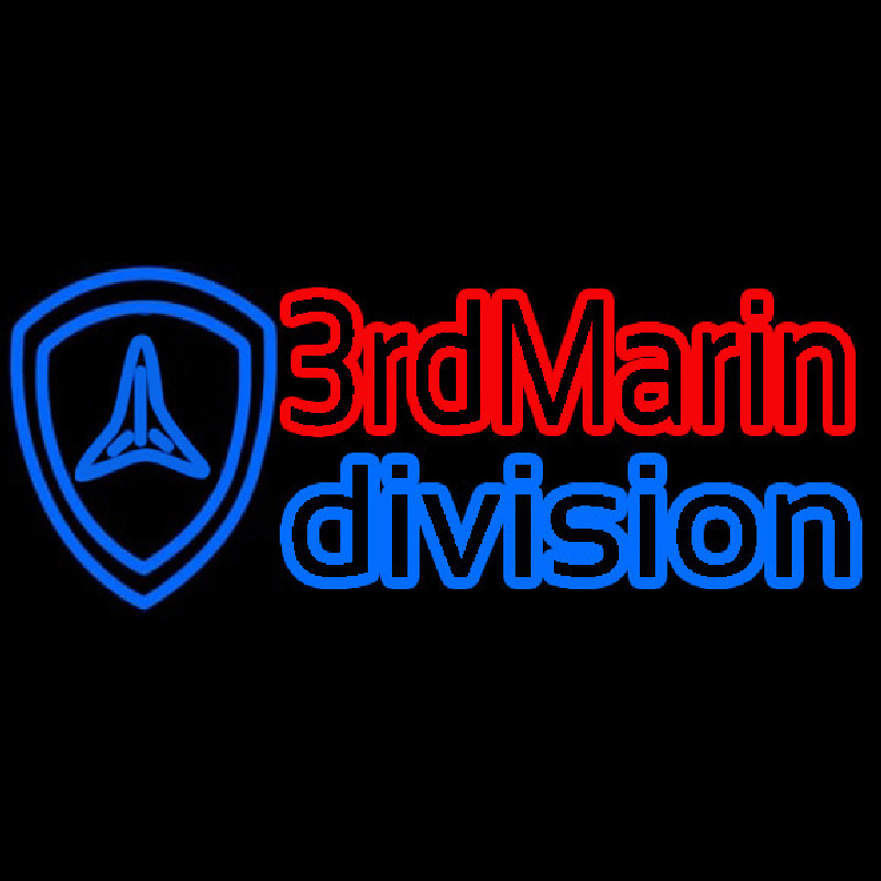 3rd Marine Division Neontábla