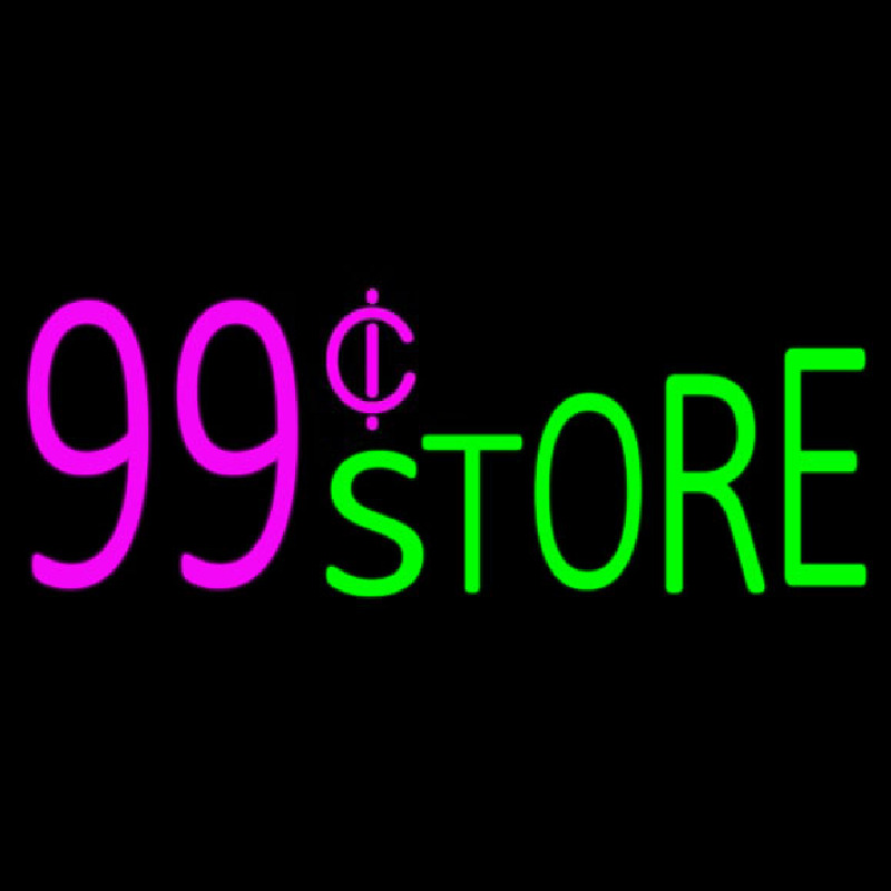99 Store Neontábla