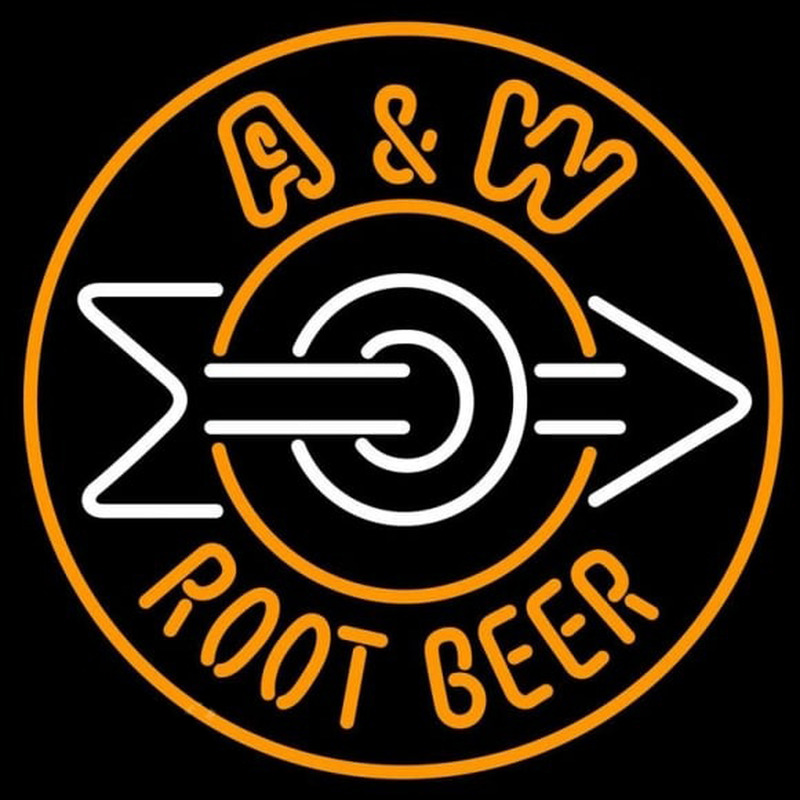 A W Root Neontábla