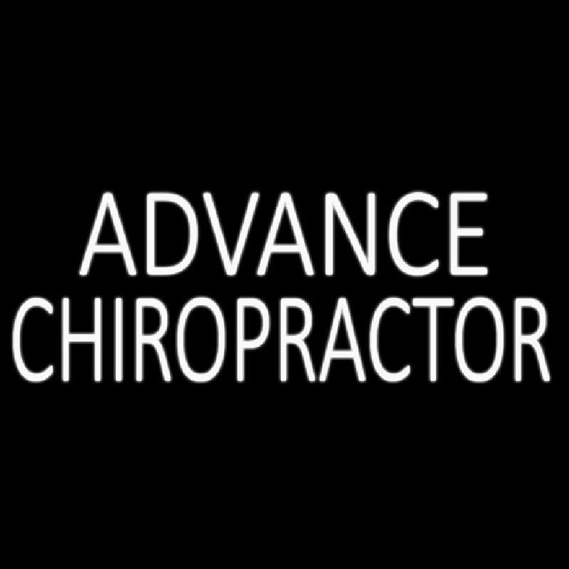 Advanced Chiropractor Neontábla