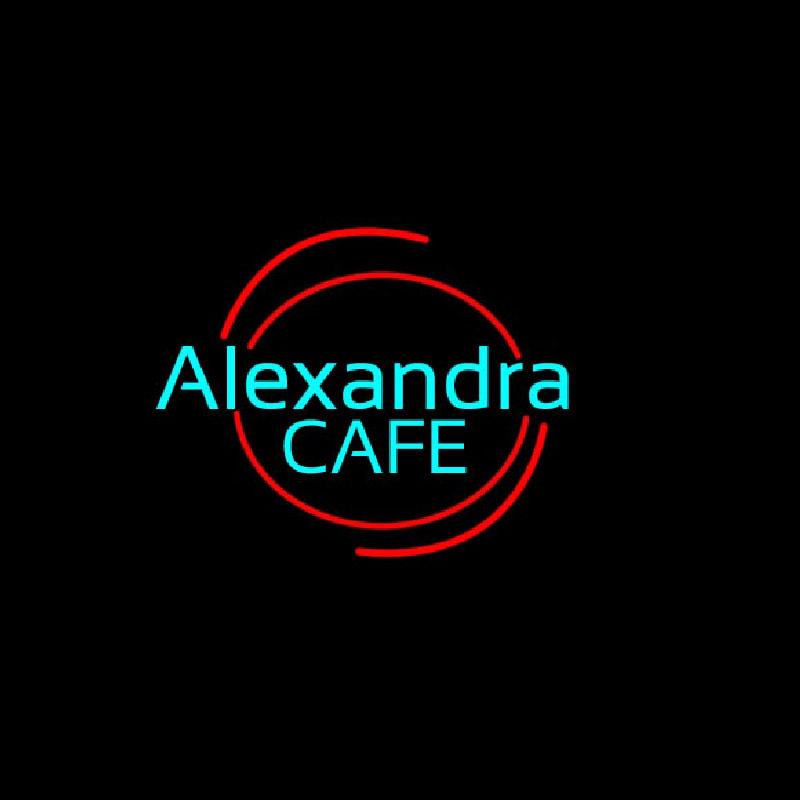 Ale andra Cafe Neontábla