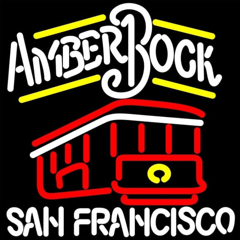 Amber Bock Neontábla