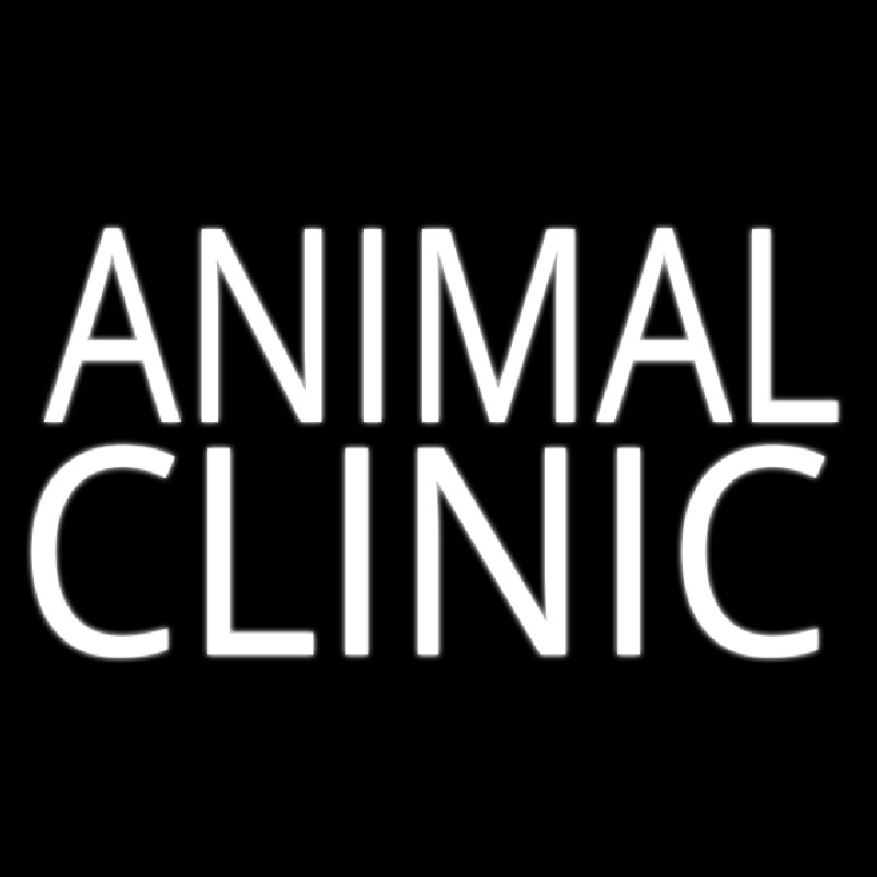 Animal Clinic Block Neontábla