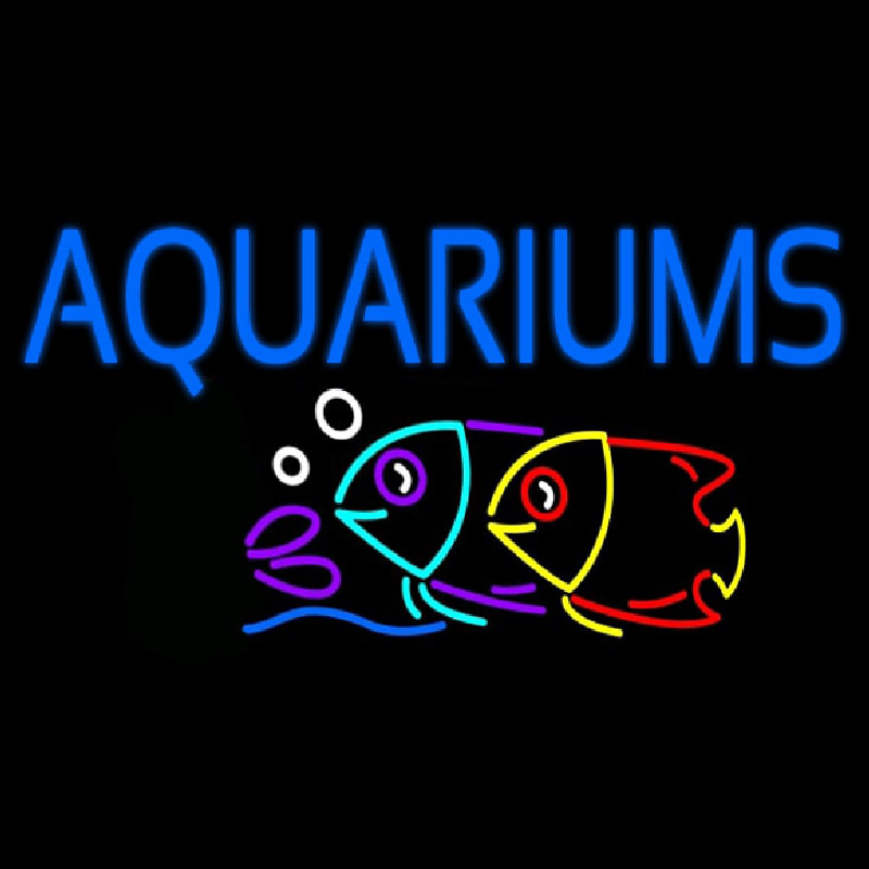 Aquariums Neontábla