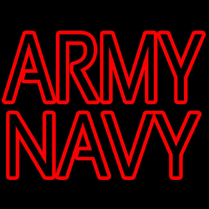 Army Navy Neontábla