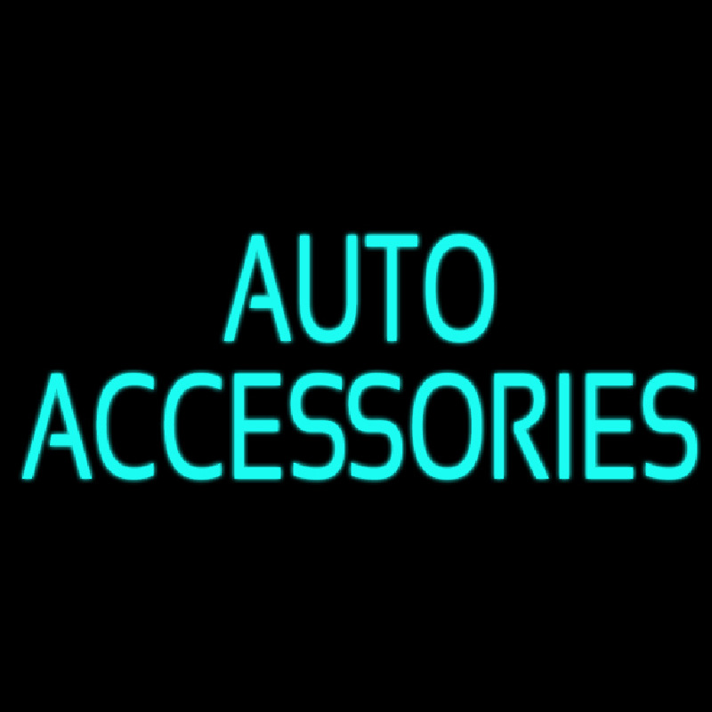 Auto Accessories Block Neontábla