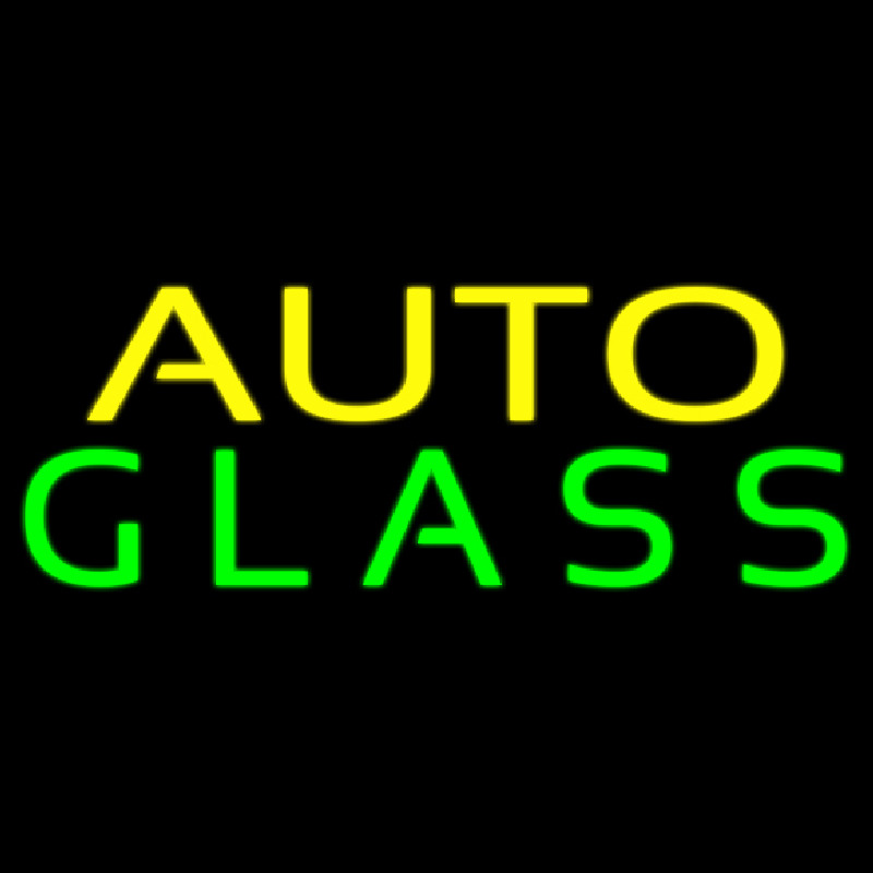 Auto Glass Block Neontábla