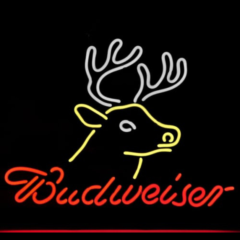 BUDWEISER BUSCH DEER Neontábla