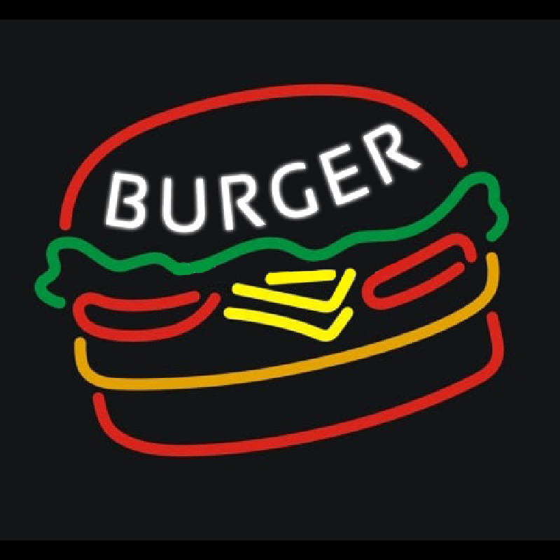 BURGER Neontábla