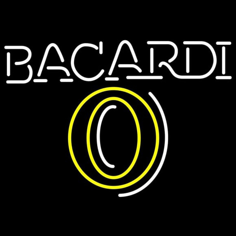 Bacardi O Rum Sign Neontábla