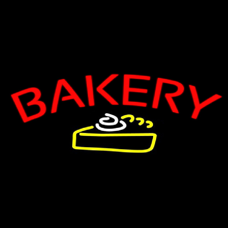 Bakery Logo Neontábla