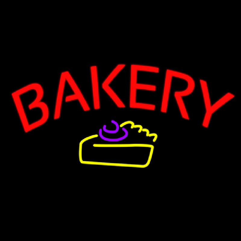Bakery Logo Neontábla