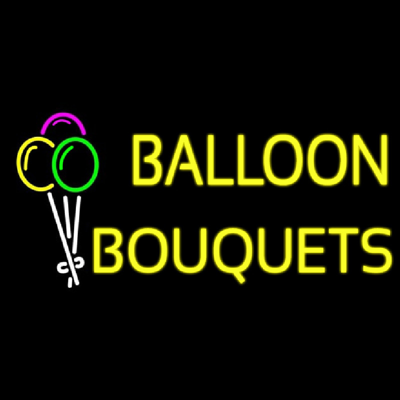 Balloon Bouquets Neontábla