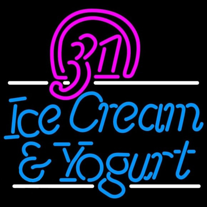 Baskin Robins 31 Flavors Authentic Neontábla
