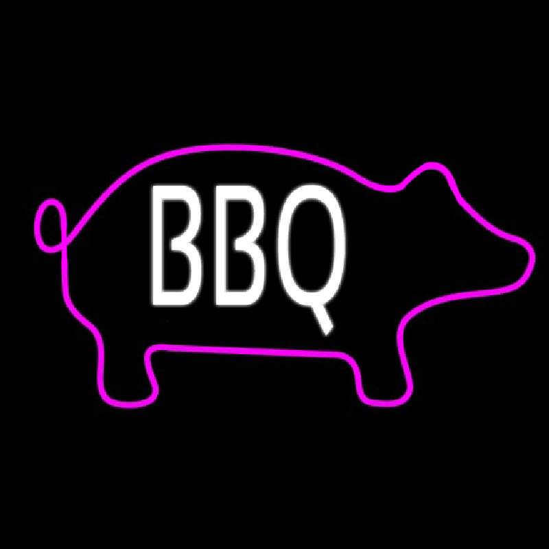 Bbq Logo Neontábla