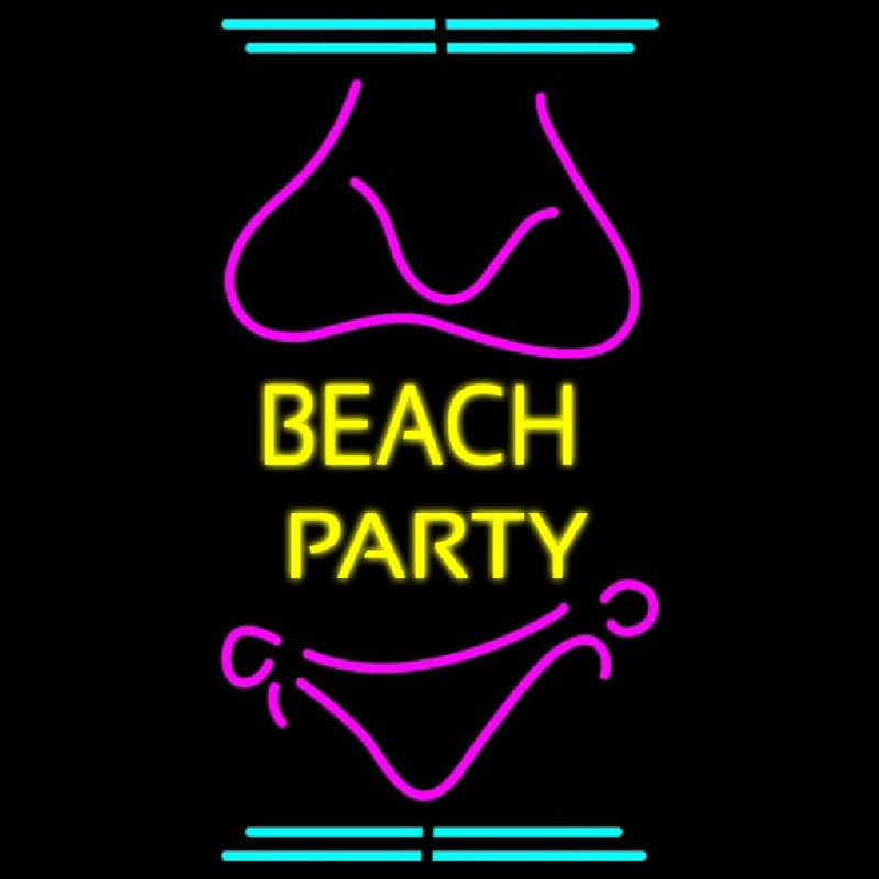 Beach Party 2 Neontábla