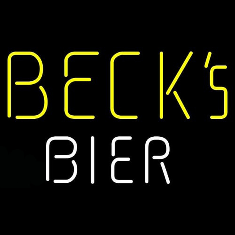 Becks Bier Beer Neontábla