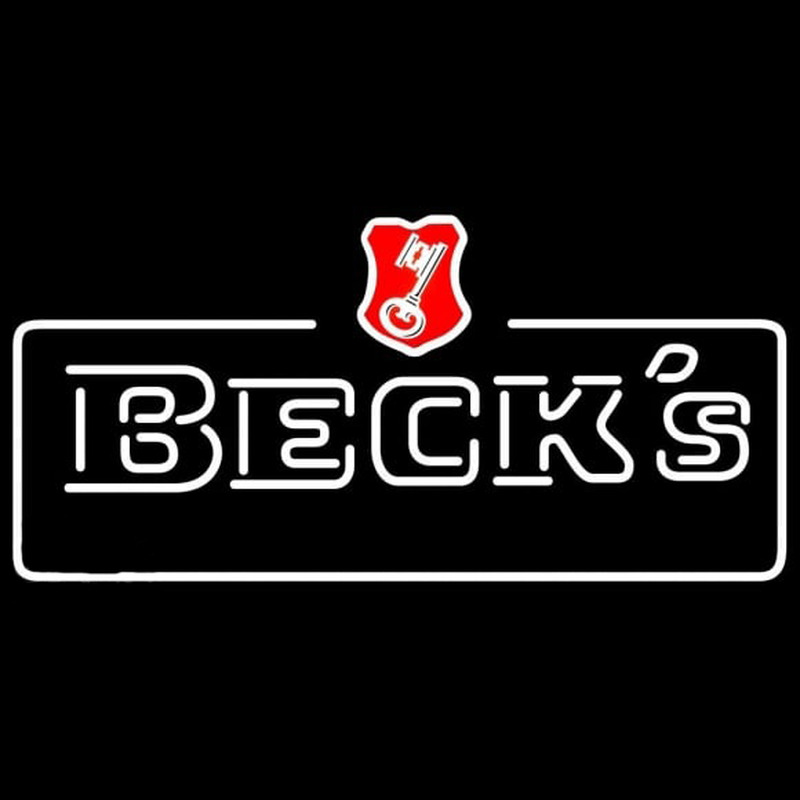 Becks Germany Beer Sign Neontábla