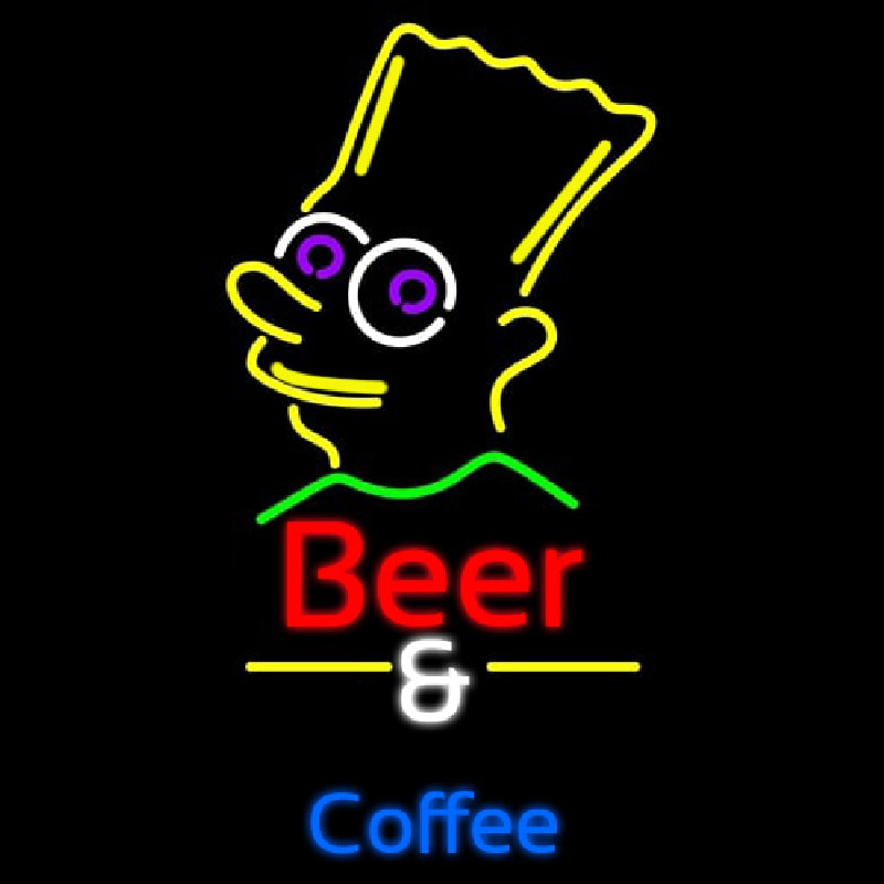Beer And Coffee Neontábla