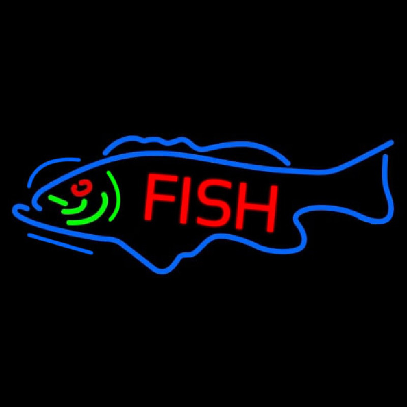 Big Fish Neontábla