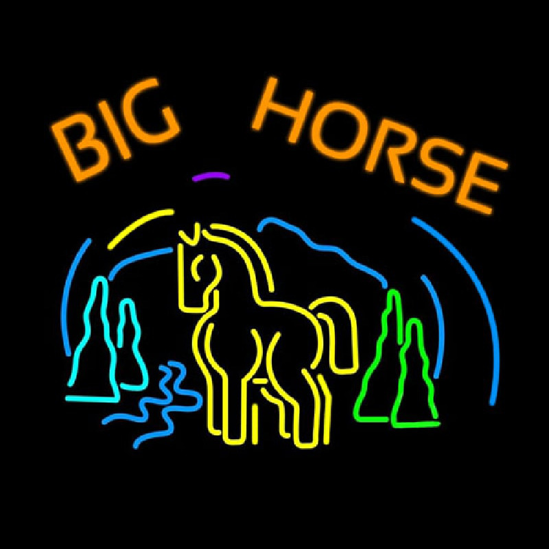 Big Horse Neontábla