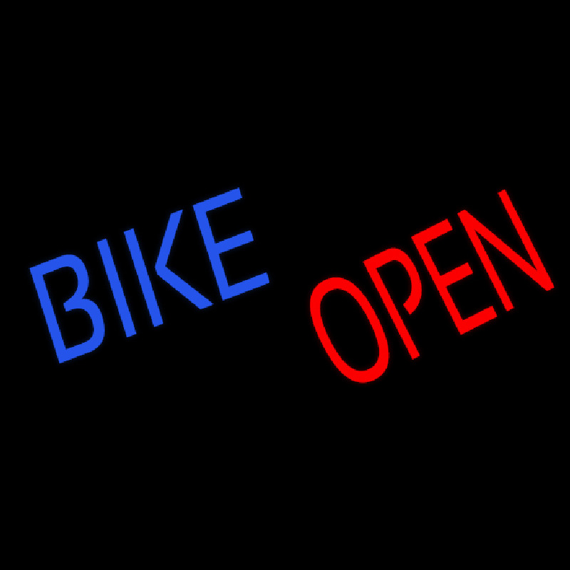 Bike Open Neontábla
