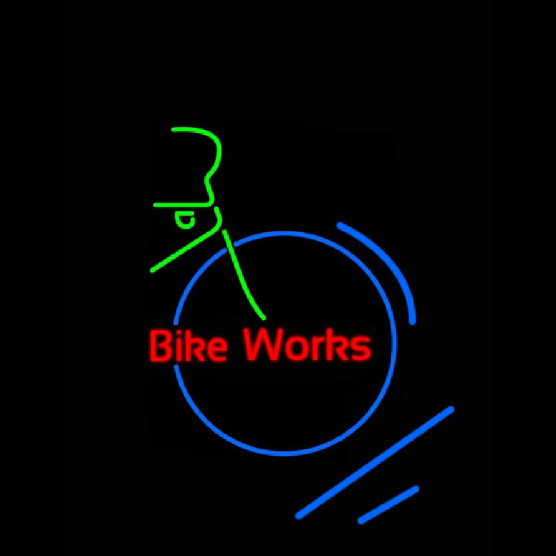 Bike Works Neontábla