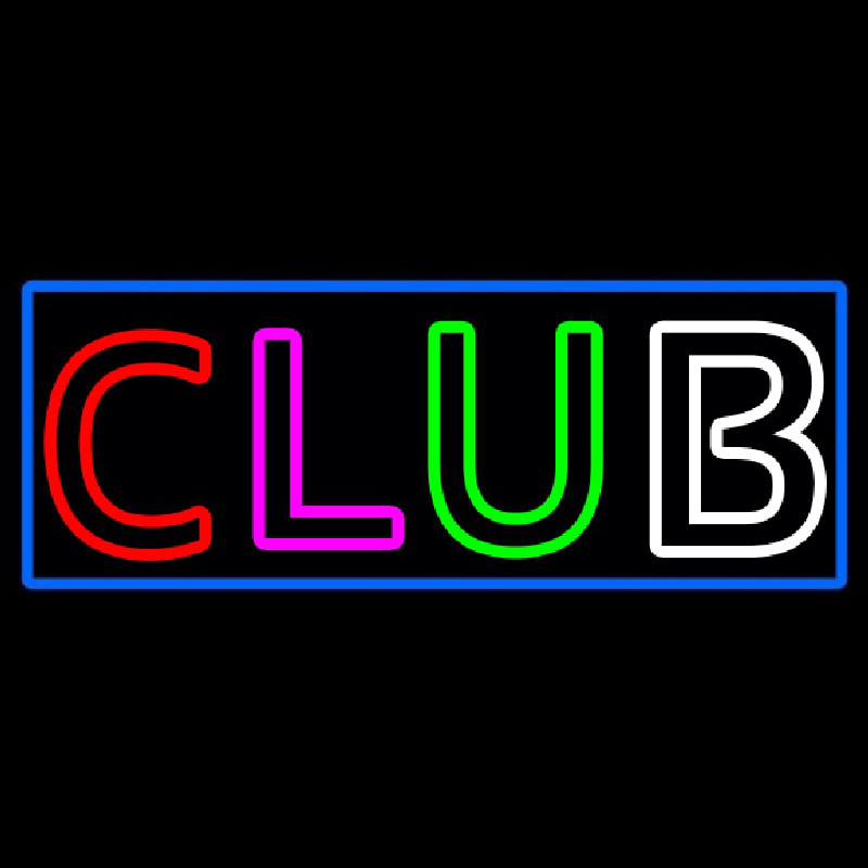 Block Club Neontábla