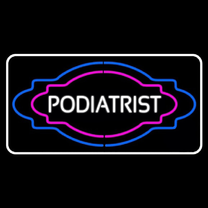 Block Podiatrist Neontábla