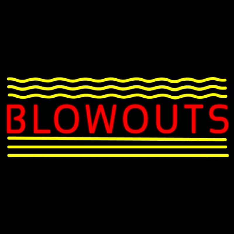 Blowouts Neontábla