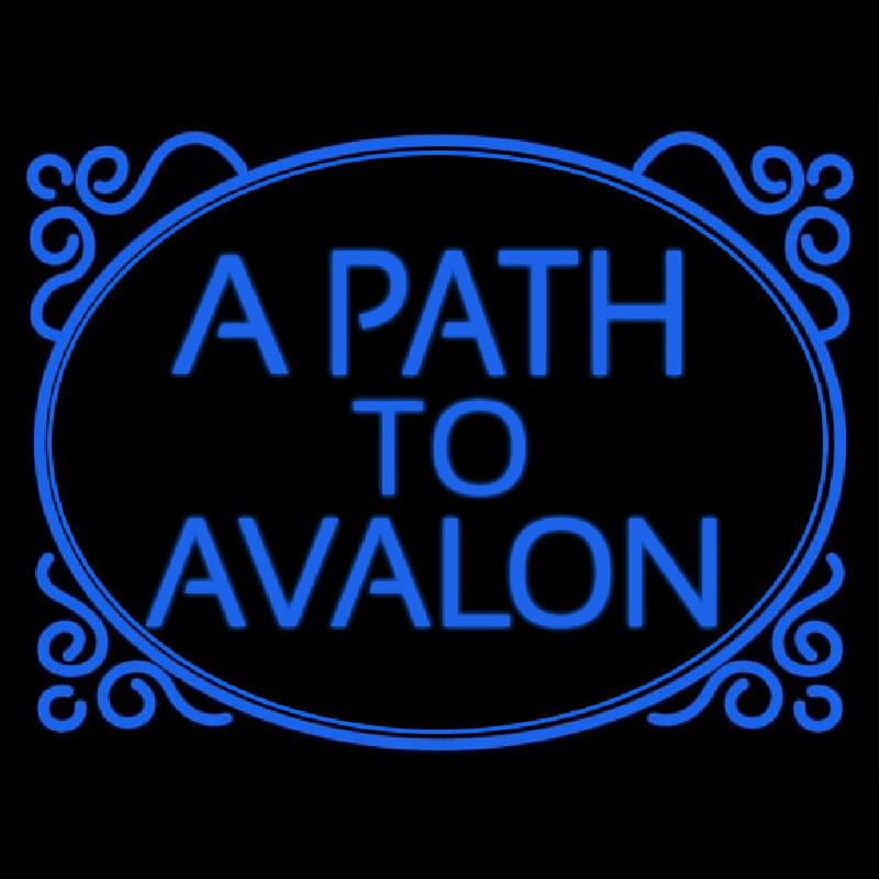 Blue A Path To Avalon Neontábla