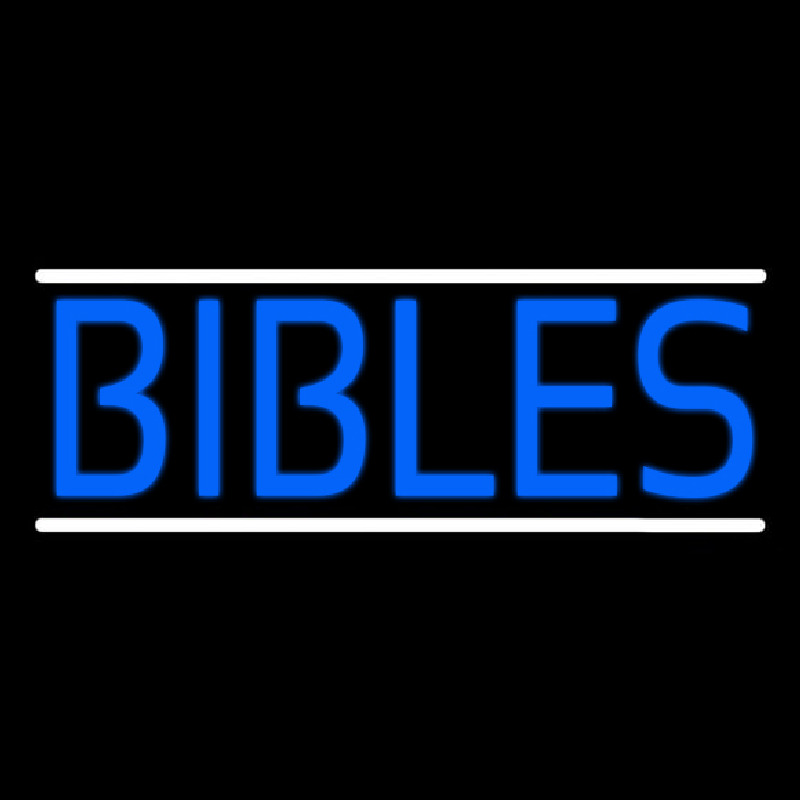 Blue Bibles Neontábla