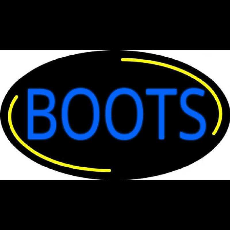 Blue Boots Neontábla