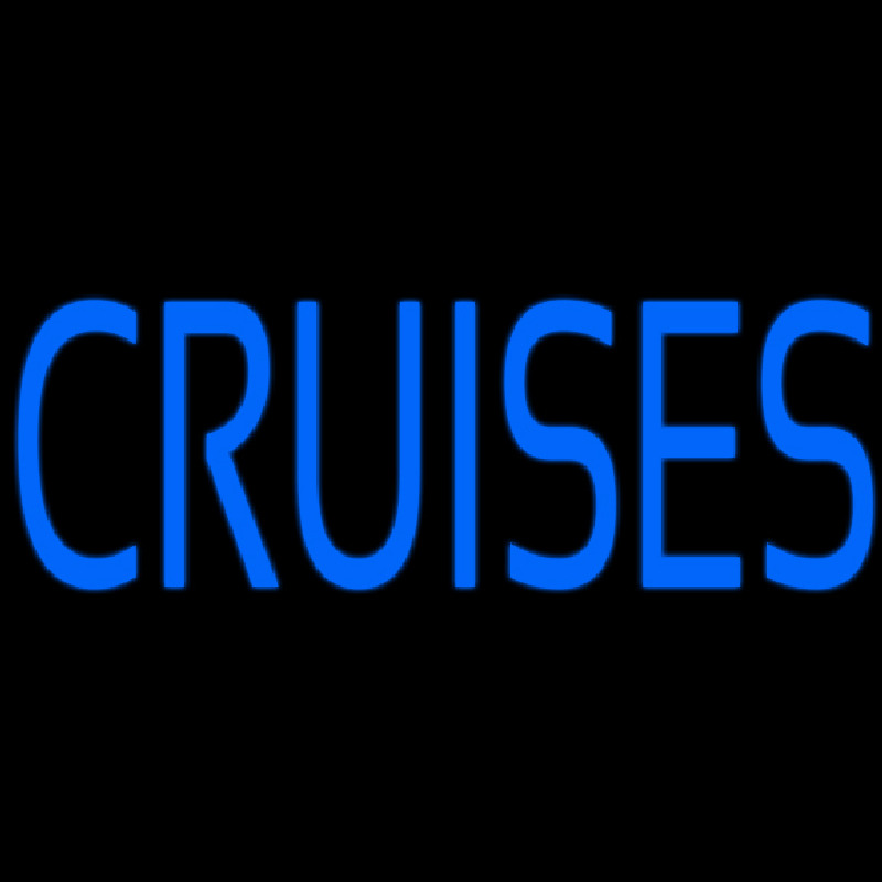 Blue Cruises Neontábla