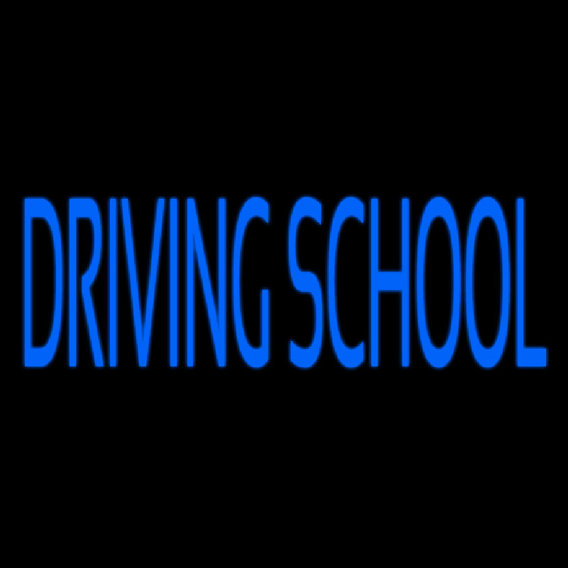 Blue Driving School Neontábla