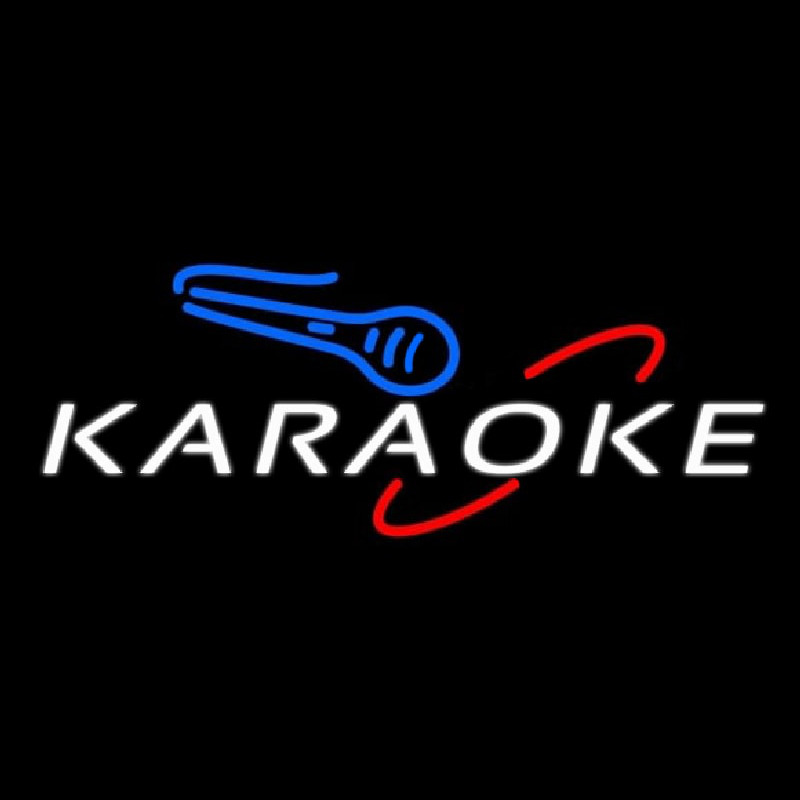 Blue Karaoke 1 Neontábla