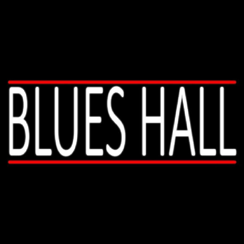Blues Hall Neontábla