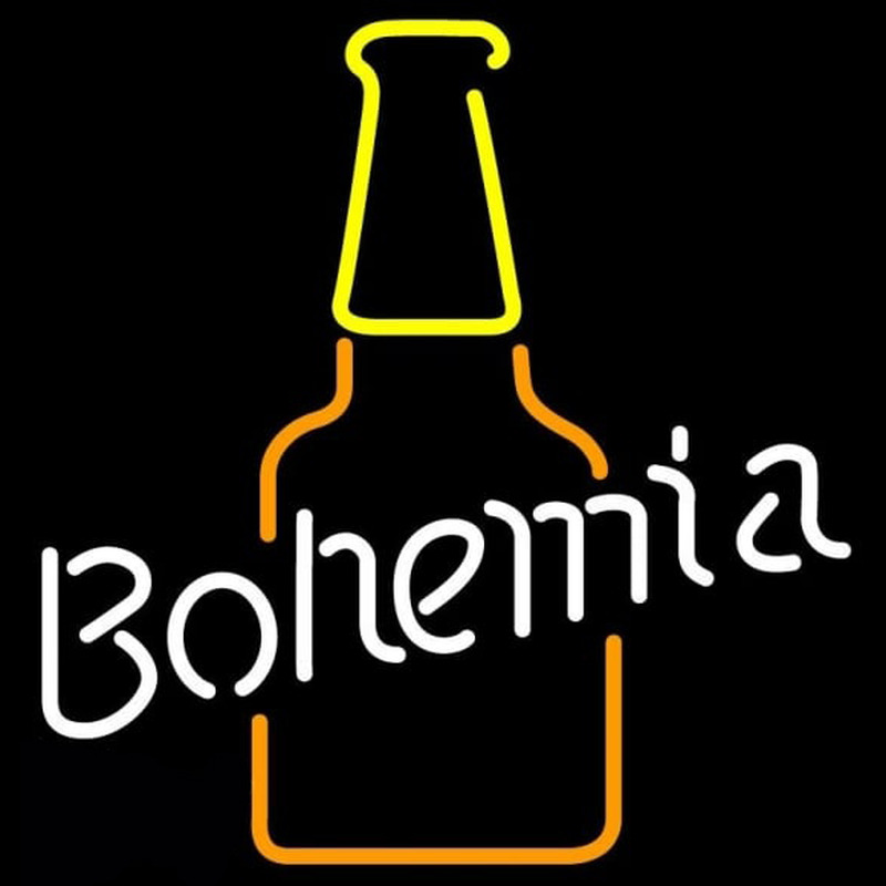 Bohemia Bottle Neontábla