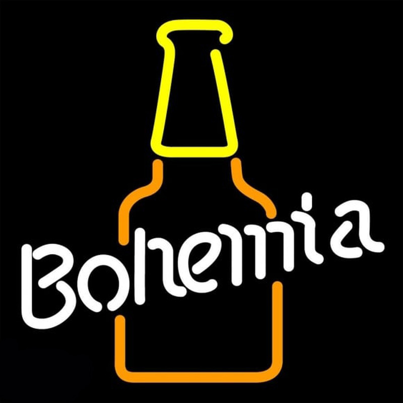 Bohemia Bottle Neontábla