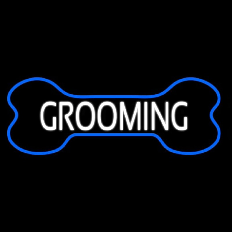 Bone Grooming Neontábla