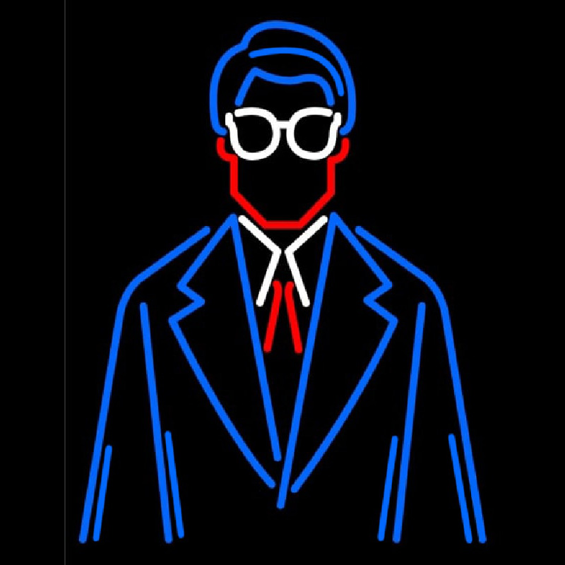 Boys Logo Neontábla