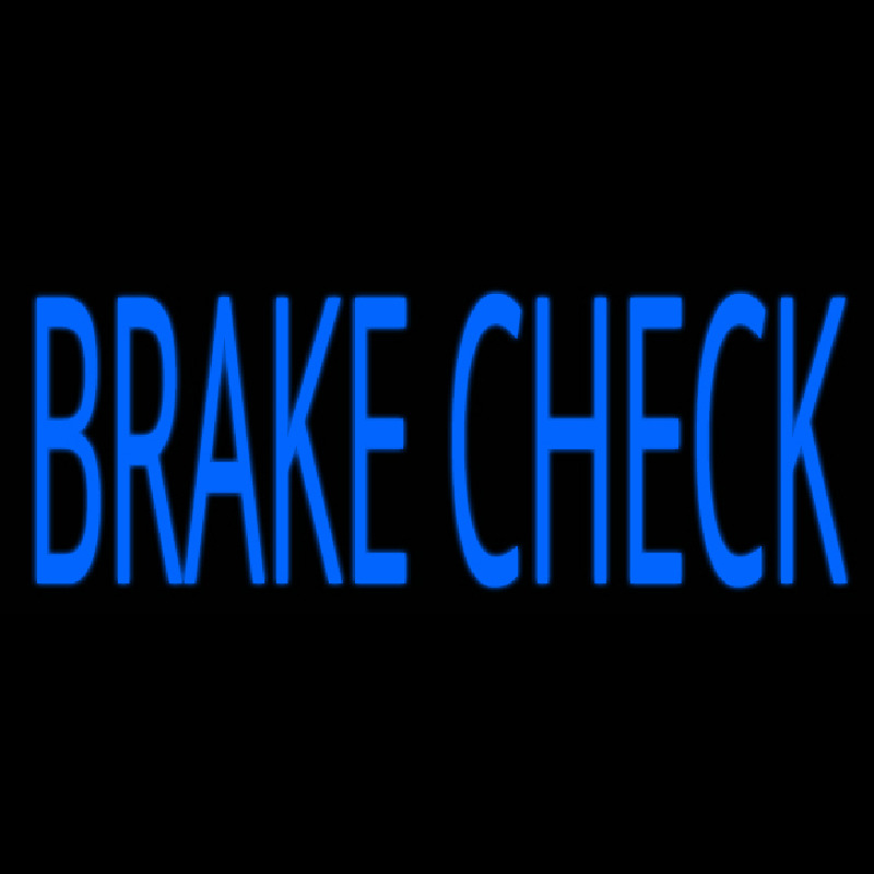 Brake Check Neontábla