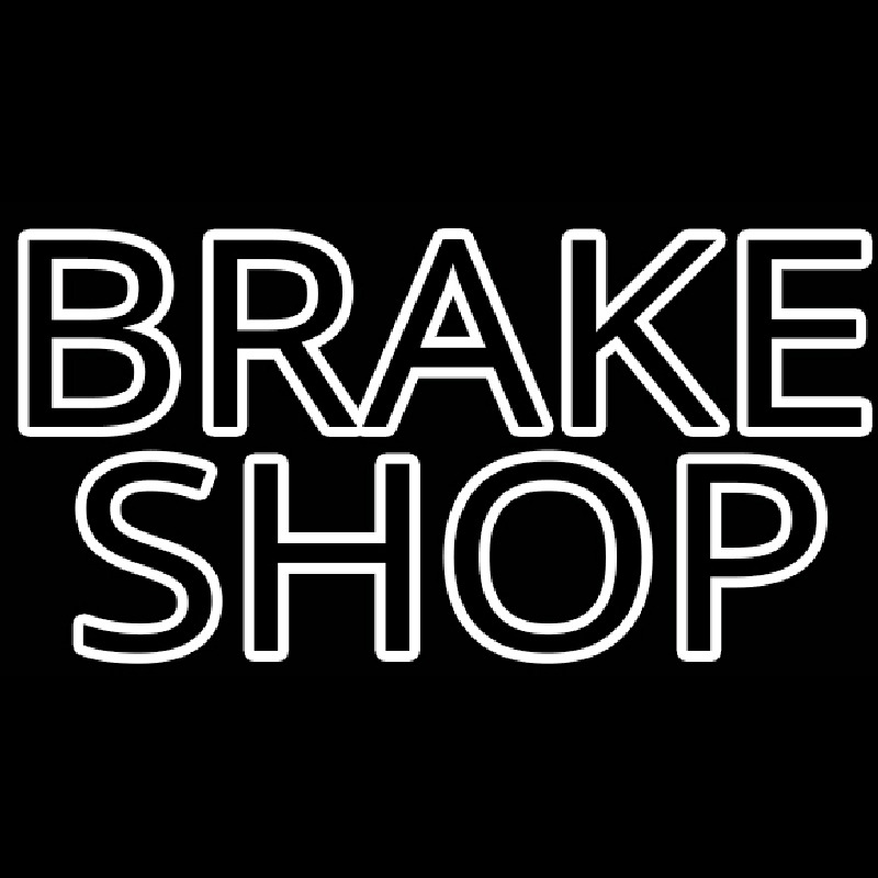 Brake Shop Neontábla