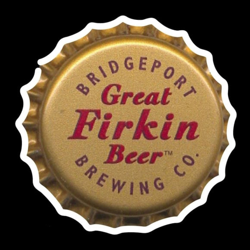 Bridgeport Great Firkin Neontábla