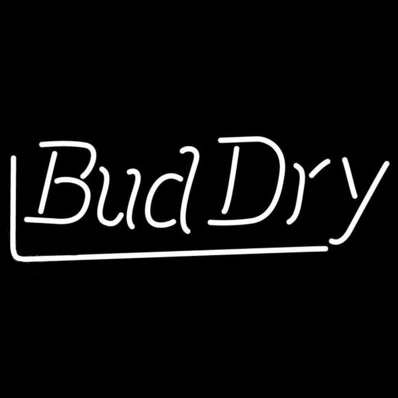 Bud Dry Beer Sign Neontábla