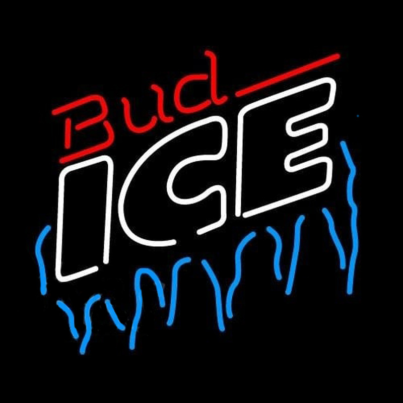 Bud Ice Icicles Beer Sign Neontábla