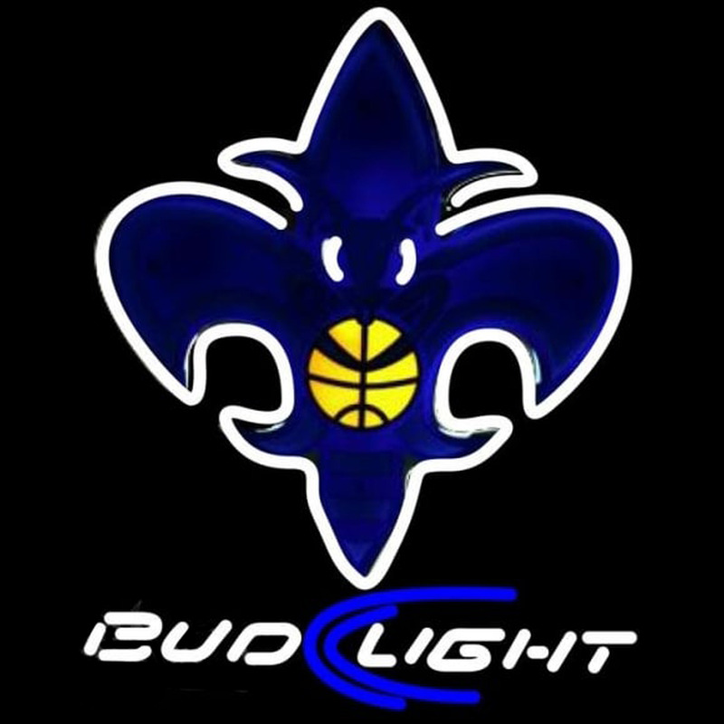 Bud Light Charlotte Hornets Bar Light Beer Sign Neontábla