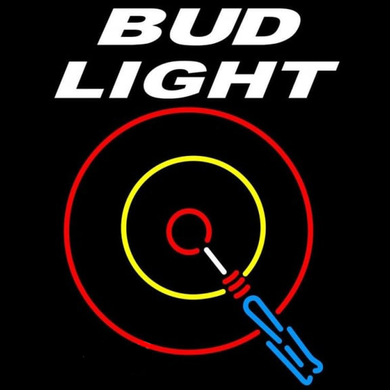 Bud Light Darts Beer Sign Neontábla