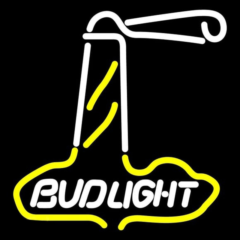 Bud Light Wight Lighthouse Beer Sign Neontábla